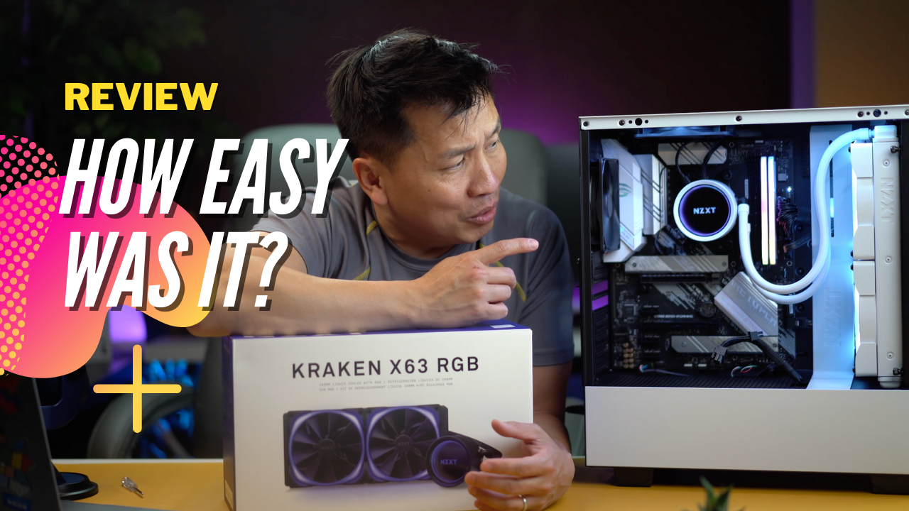 Watch REVIEW - NZXT Kraken X63 AIO RGB CPU Liquid Cooler on Amazon